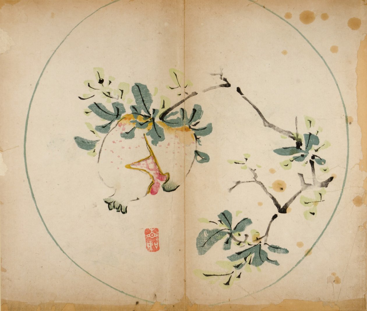 Ten Bamboo Studio Prints by Chinese School