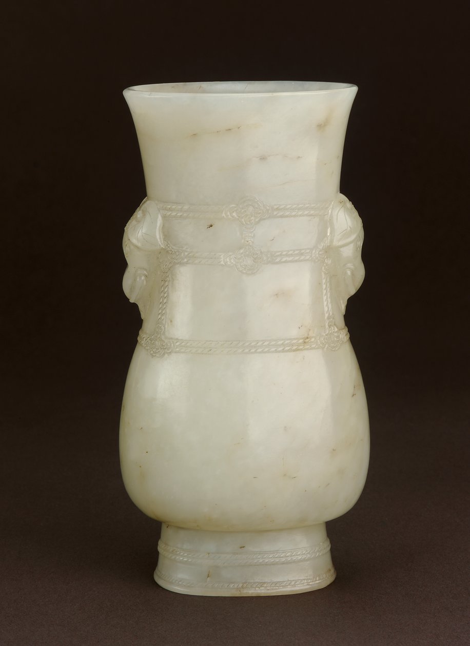 Vessel with Elephant-Shaped Lugs by Chinese School