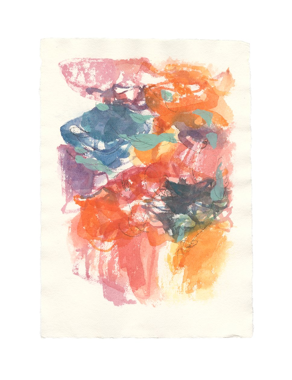 Abstract Composition, Organic Series, 2022 by Ching Fun Tso