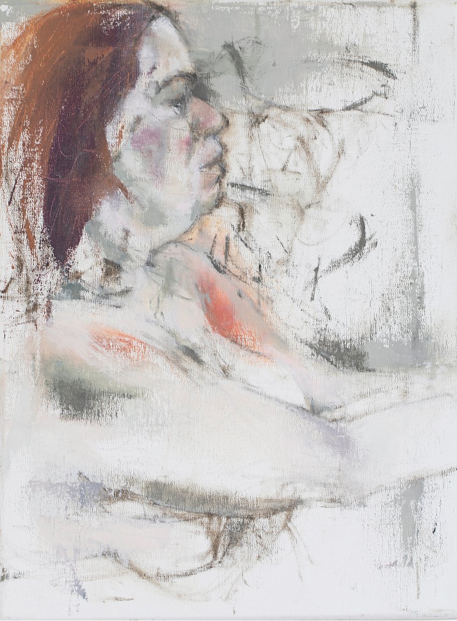 Valentina, Life Painting Study, 2018 by Ching Fun Tso