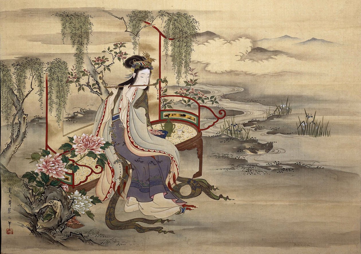 The Chinese Beauty Yang Guifei, ca 1810-1815 by Chobunsai Eishi