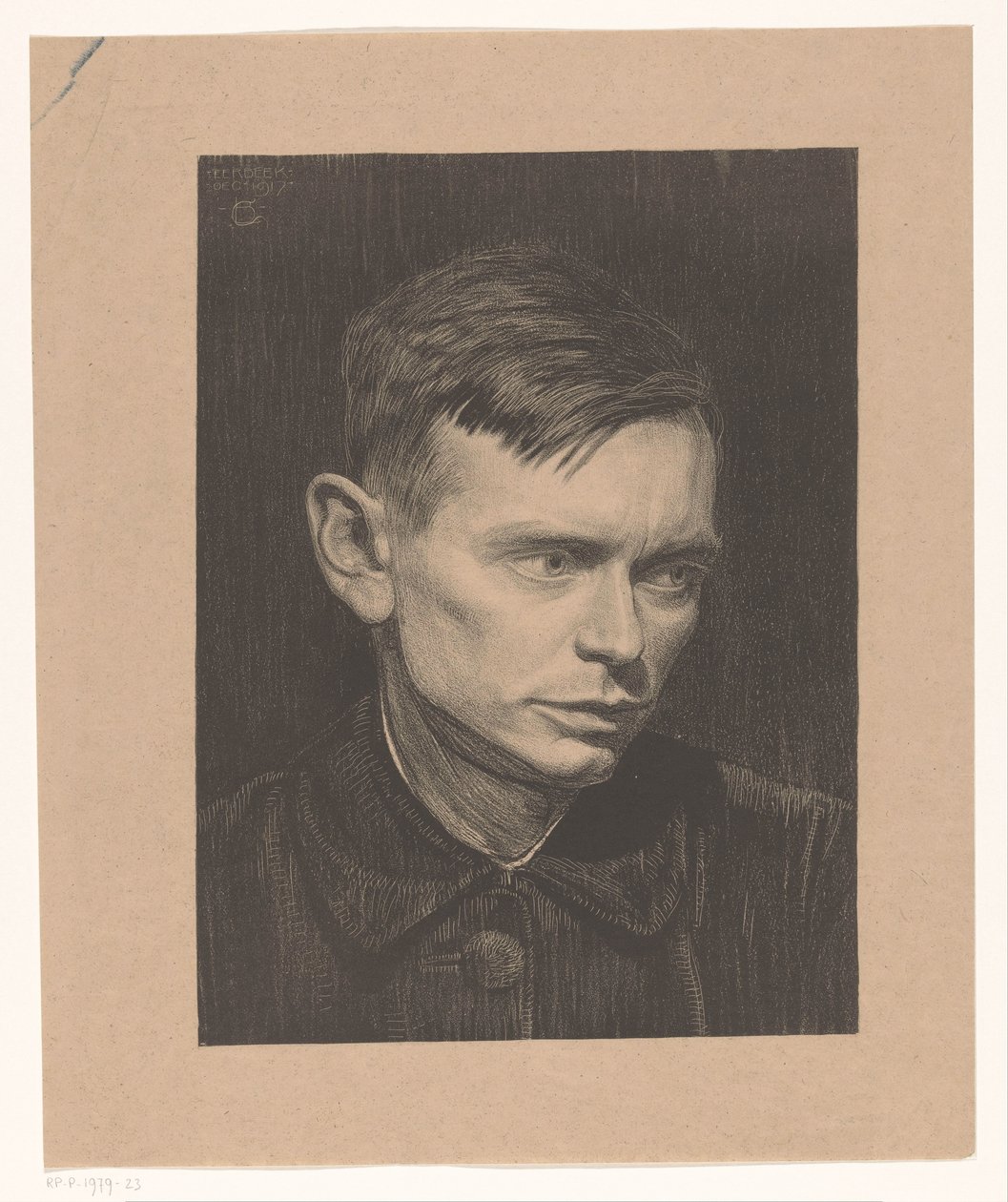 Portrait of Jan Mankes by Chris Lebeau