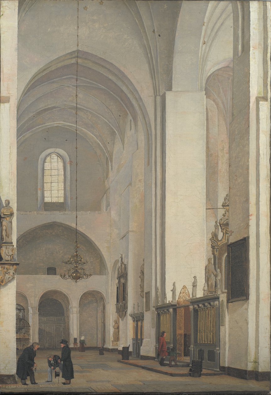 The Transept of Århus Cathedral by Christen Købke