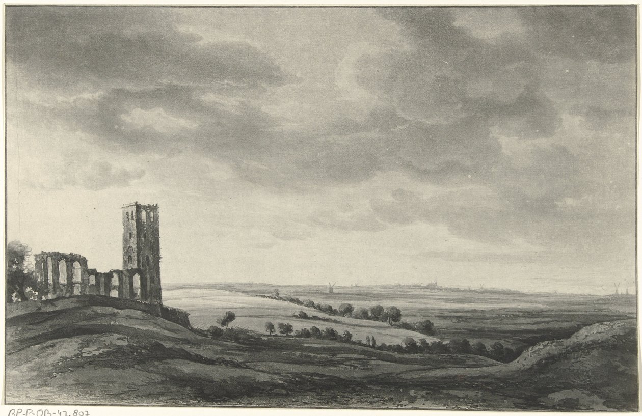 Landscape with Ruin by Christiaan Josi