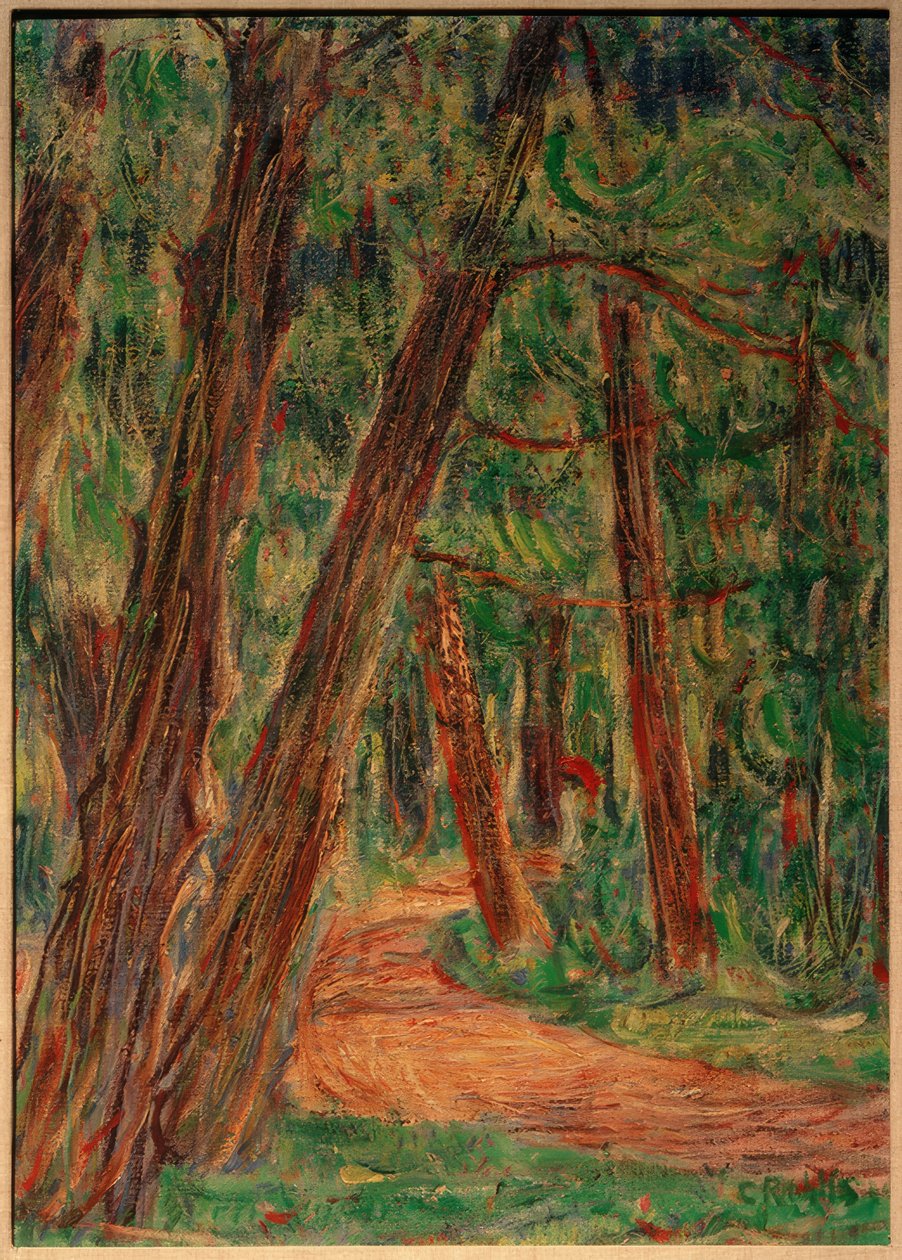 Forest Path by Christian Rohlfs