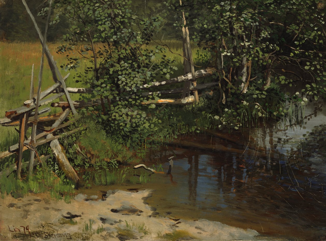 The Tarn by Christian Eriksen Skredsvig