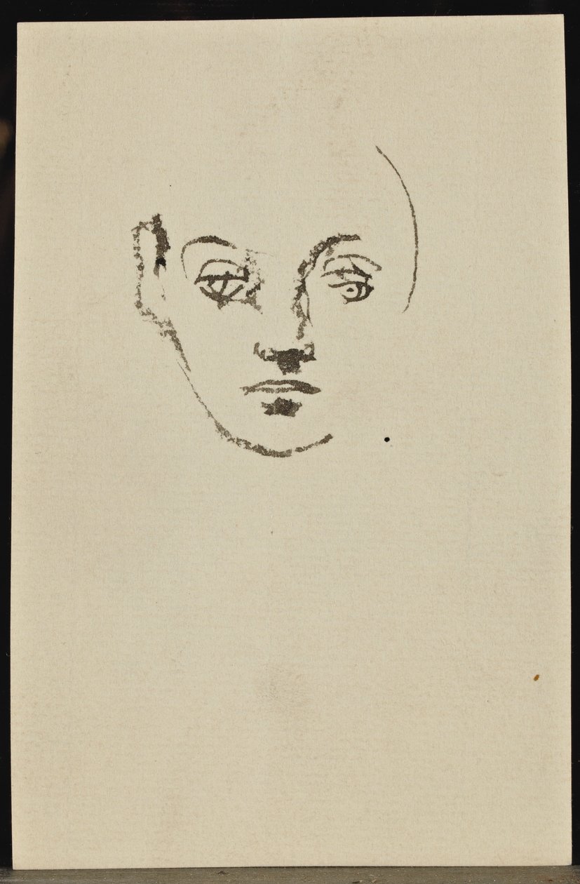 Study of a Face by Christian Bérard