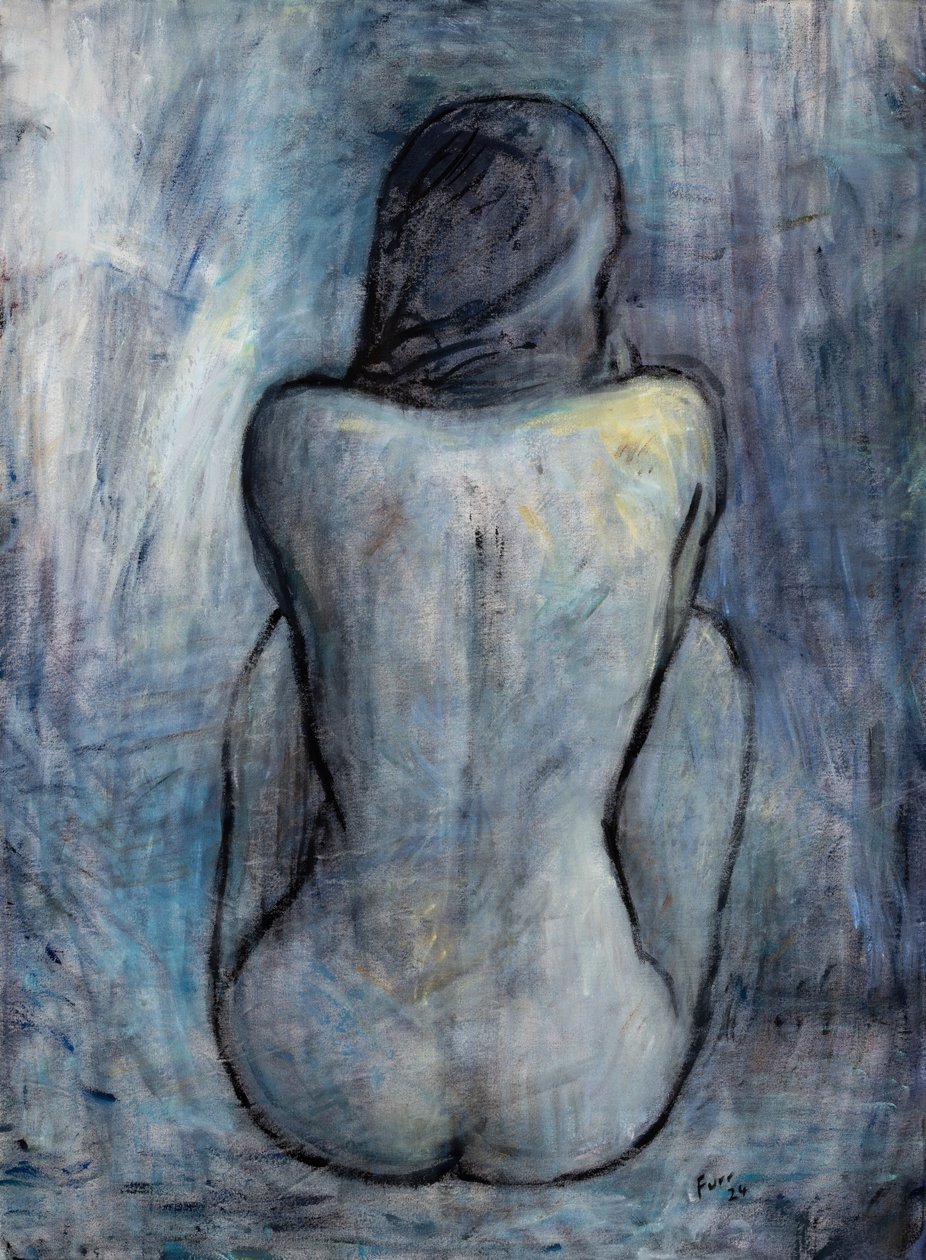 Blue Nude 2024 by Christian Furr