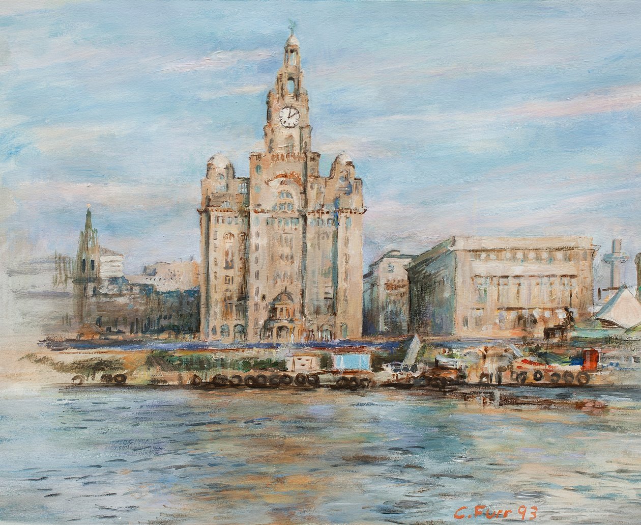 Liverpool Skyline by Christian Furr