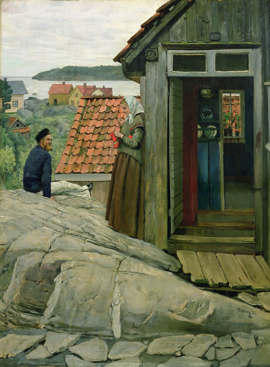 From the coast by Christian Krohg