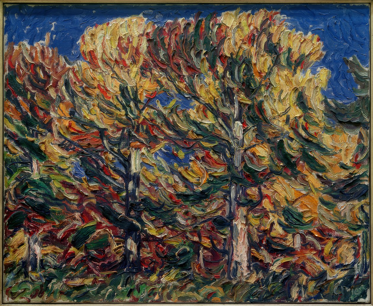 Autumn Forest by Christian Rohlfs