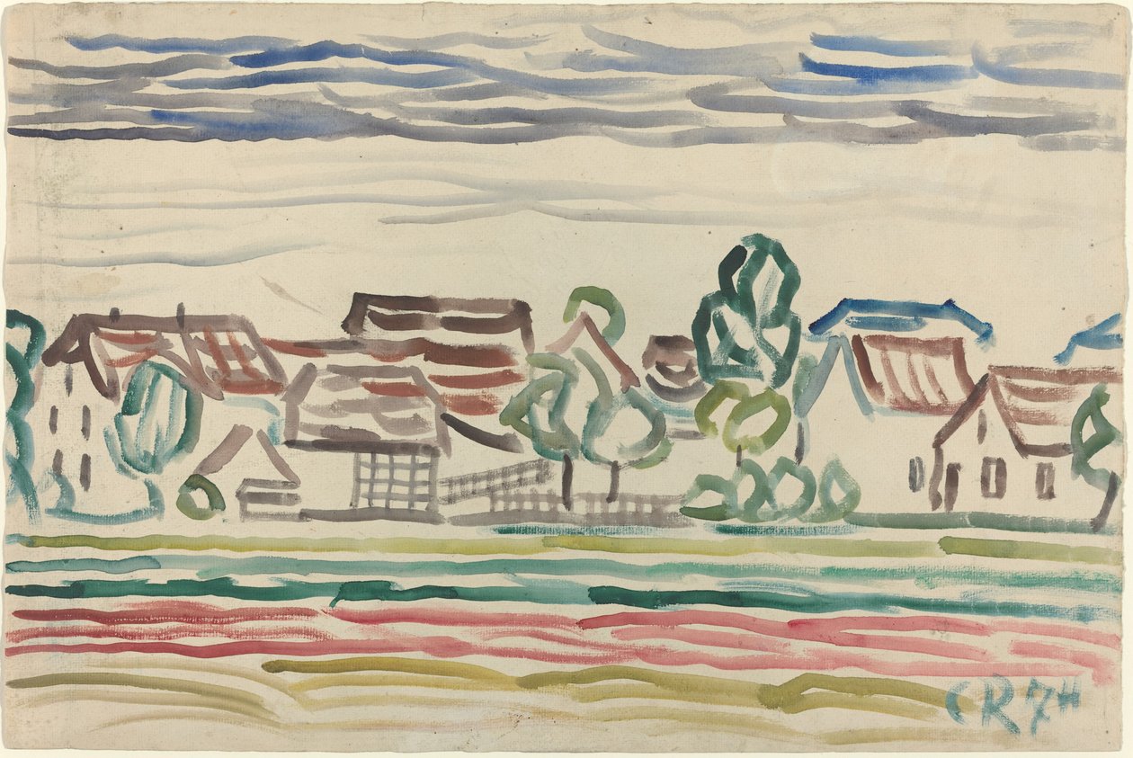 Landscape by Christian Rohlfs