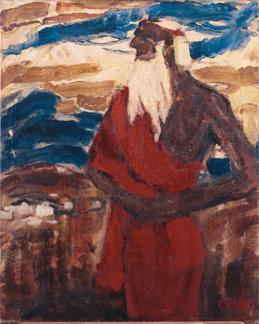 Moses Surveying the Promised Land by Christian Rohlfs