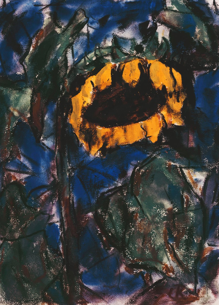 Sunflower by Christian Rohlfs