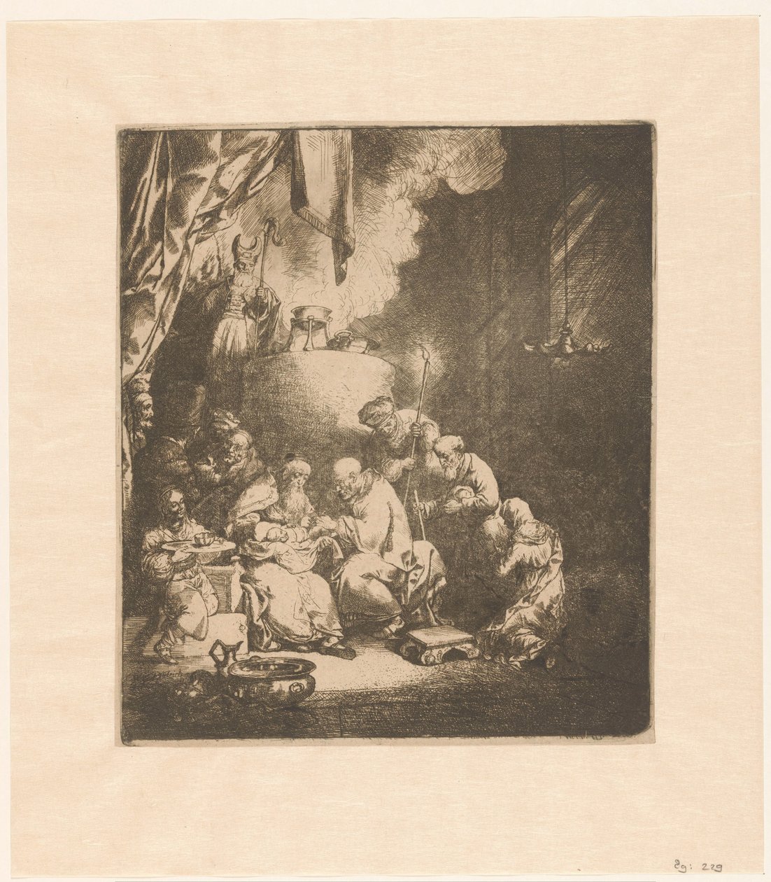 Circumcision of Christ by Christian Wilhelm Ernst Dietrich