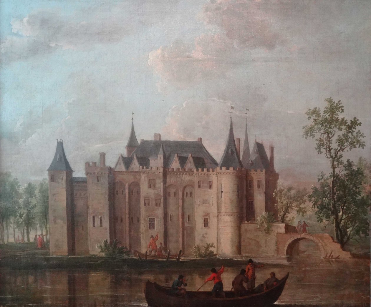Castle of Gouda by Christoffel Pierson
