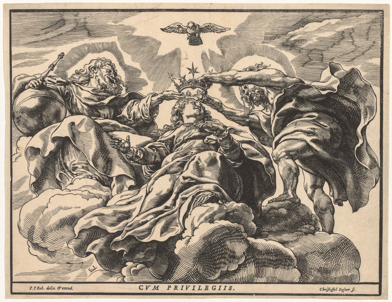 Coronation of the Virgin by Christoffel Jegher