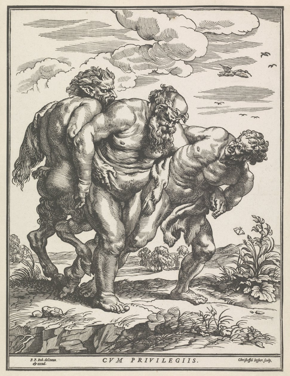 Drunken Silenus by Christoffel Jegher
