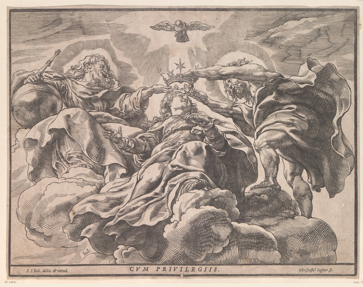Coronation of Mary by Christoffel Jegher