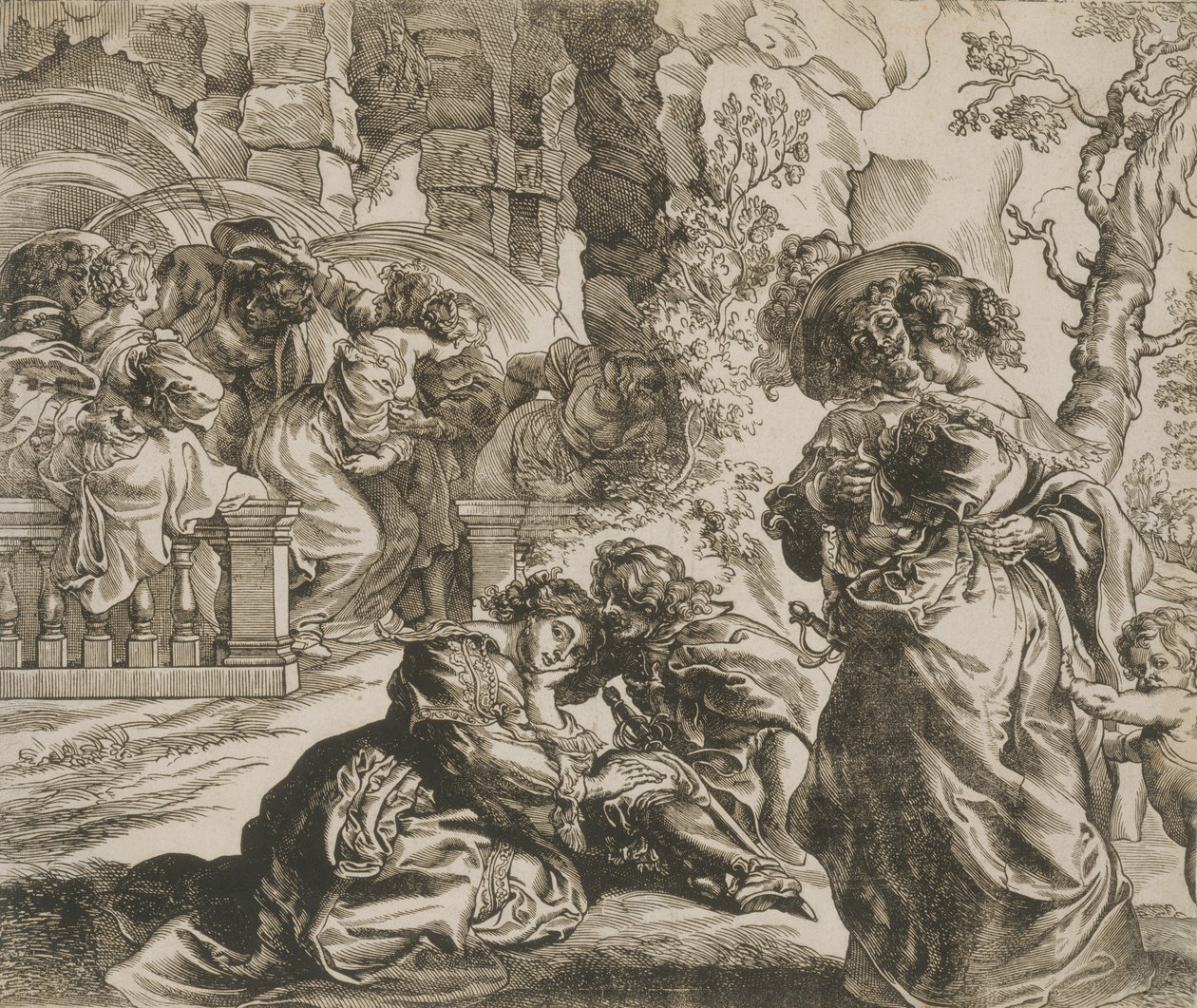 The Garden of Love (right block) by Christoffel Jegher