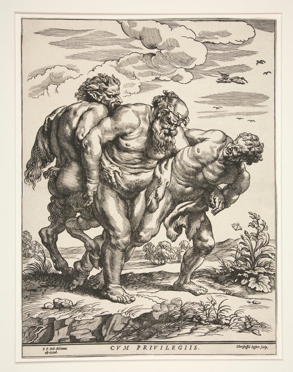 The March of Silenus by Christoffel Jegher