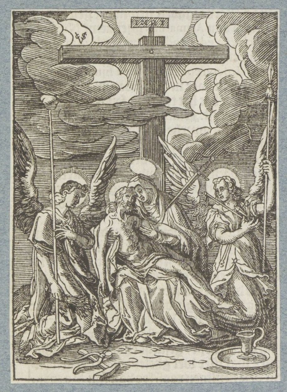 Lamentation of Christ by Christoffel van Sichem (II)
