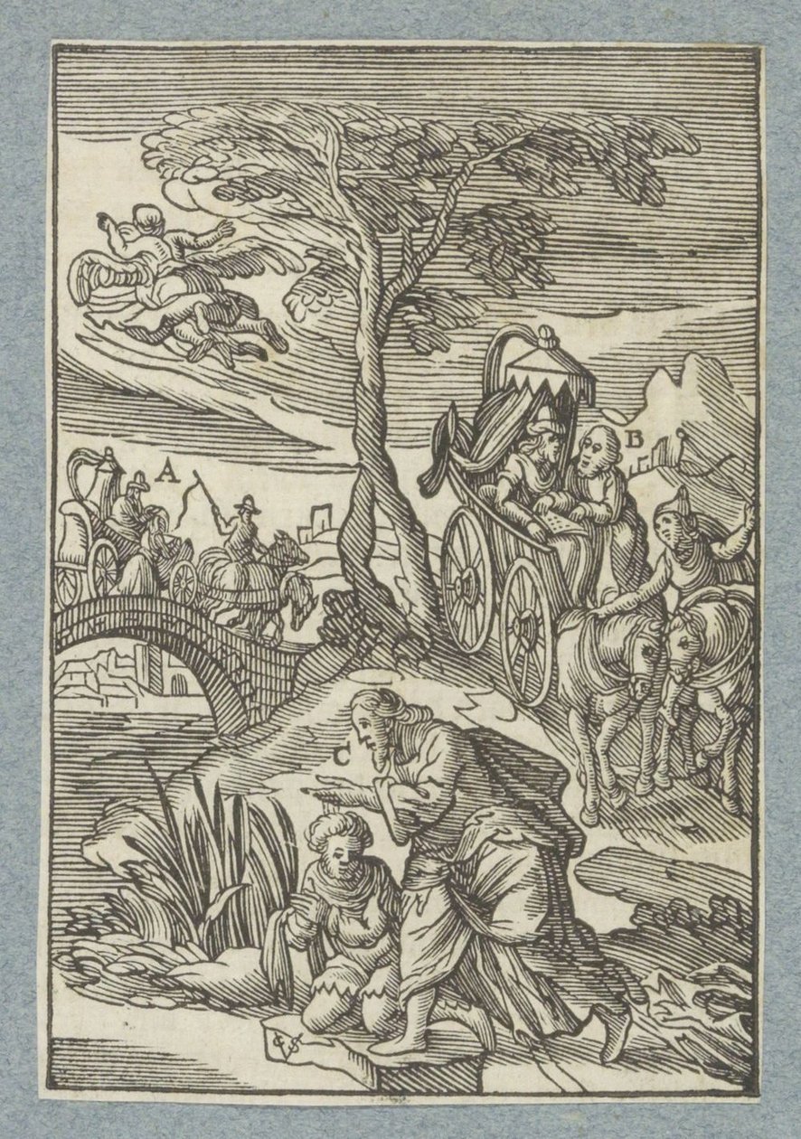 Baptism of the Eunuch by Christoffel van Sichem (II)