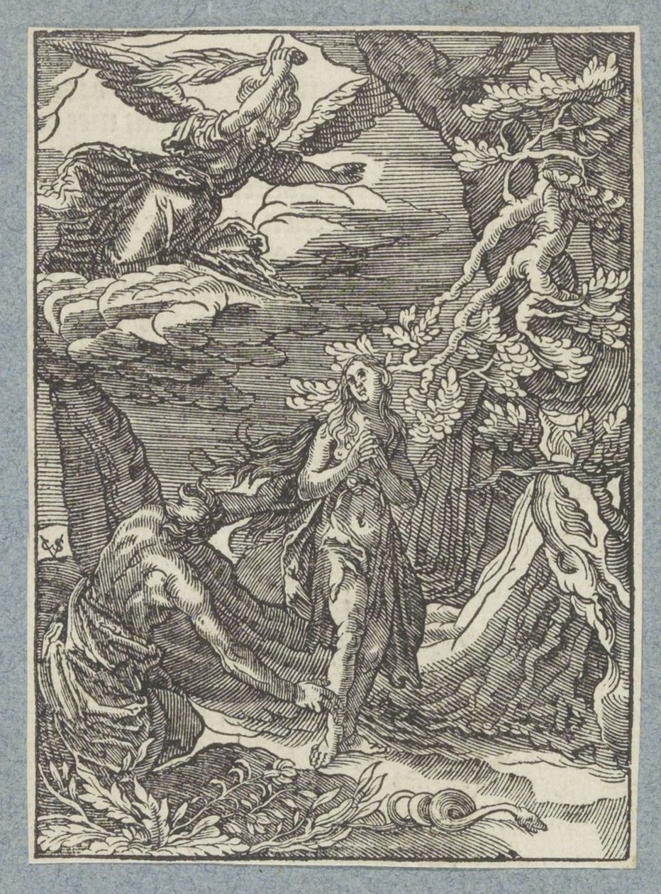 Expulsion from Paradise by Christoffel van Sichem (II)