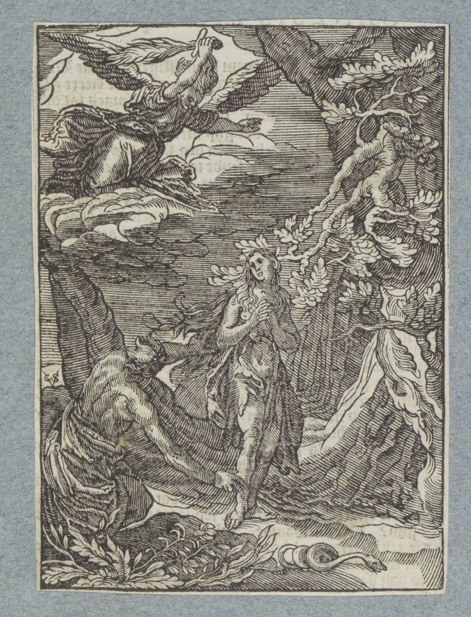 Expulsion from Paradise by Christoffel van Sichem (II)