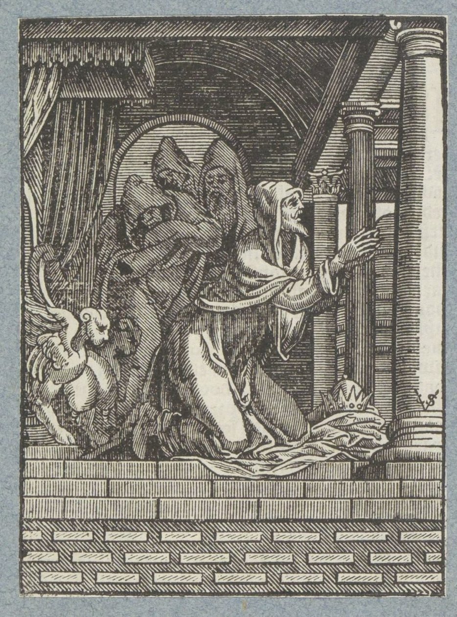 King of Nineveh Repenting by Christoffel van Sichem (II)