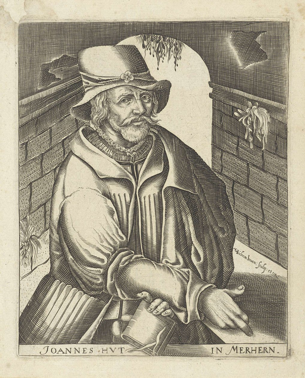 John Hus in Merhern by Christoffel van Sichem