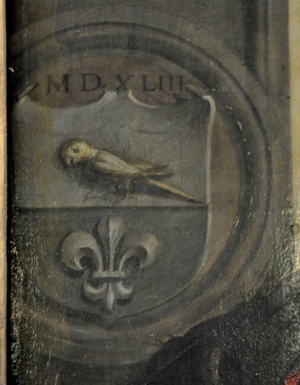Portrait of Christoph Baumgartner (Paumgartner); (detail) by Christoph Amberger  Amberger