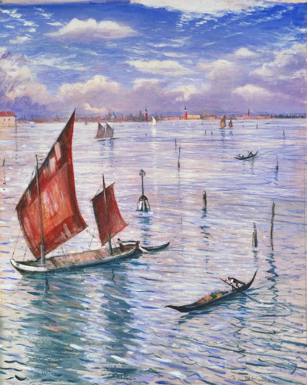 Venice from the Lido by Christopher Richard Wynne Nevinson