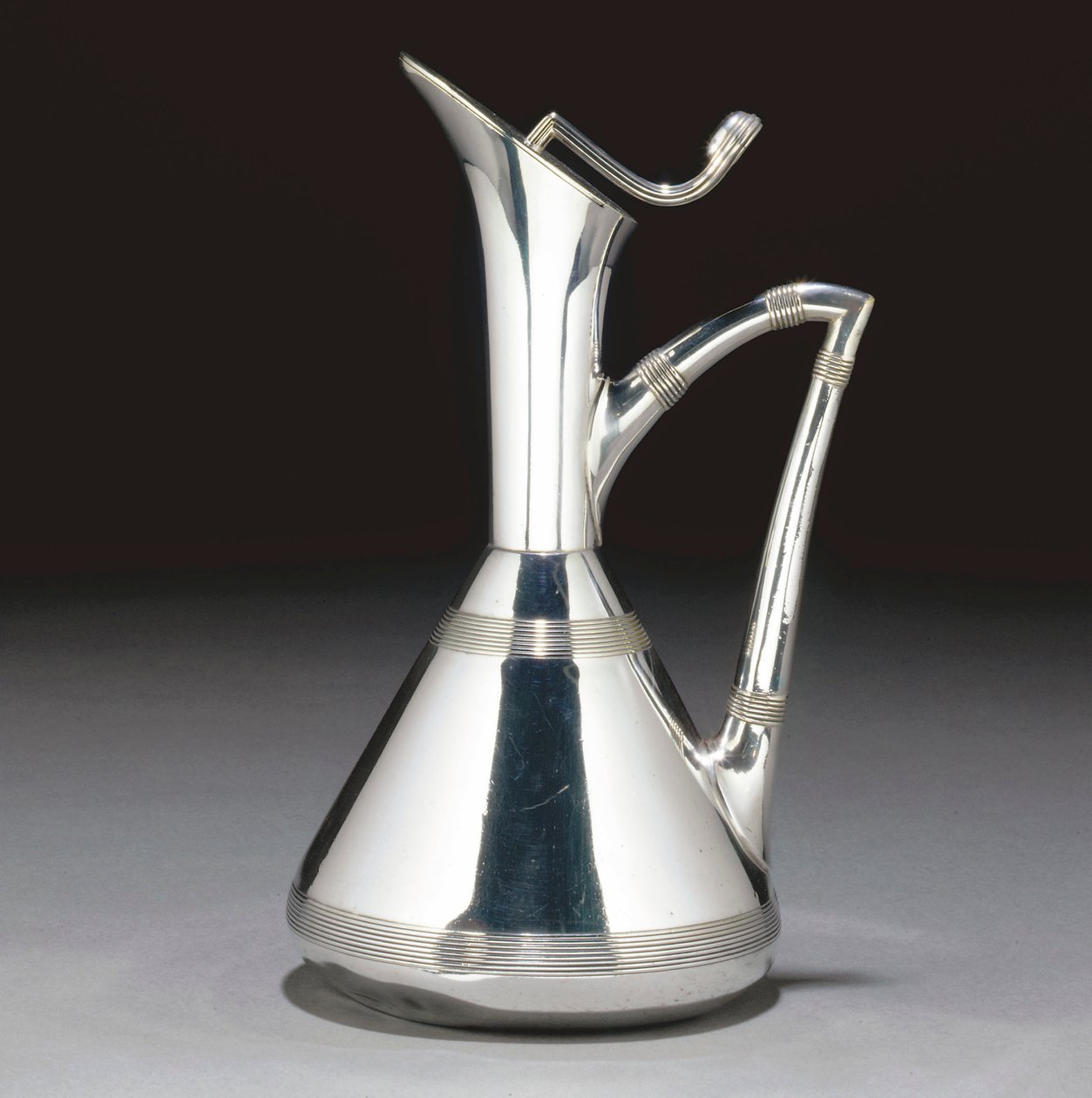 A Ewer by Christopher Dresser
