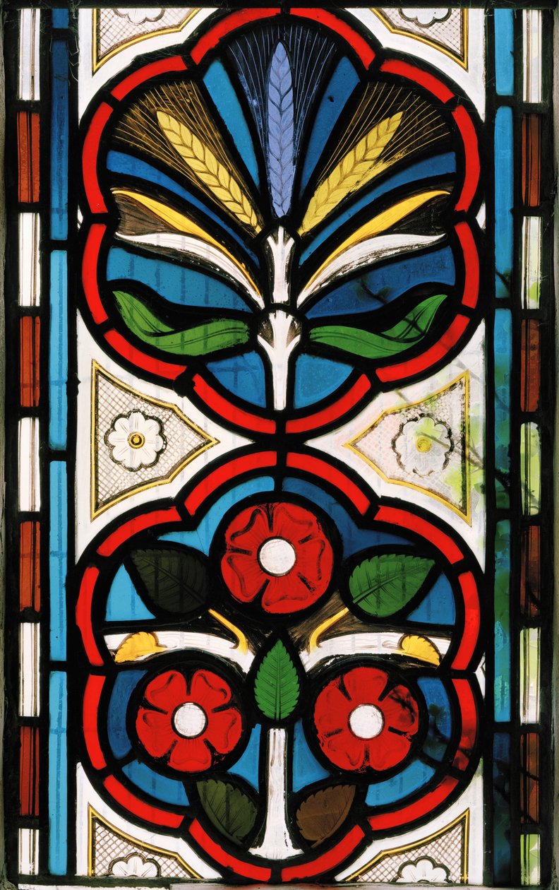 Roses and wheat by Christopher Dresser