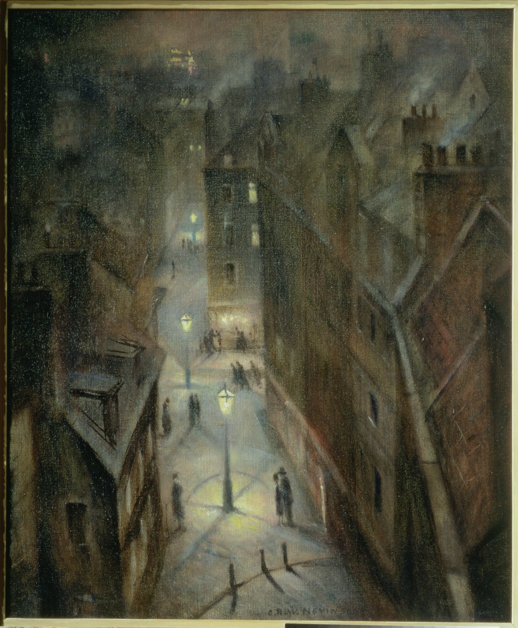 Soho Twilight, c.1924 by Christopher Richard Wynne Nevinson