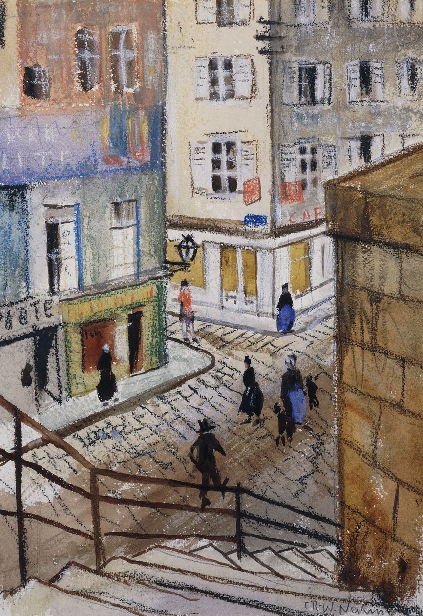 St. Malo by Christopher Richard Wynne Nevinson