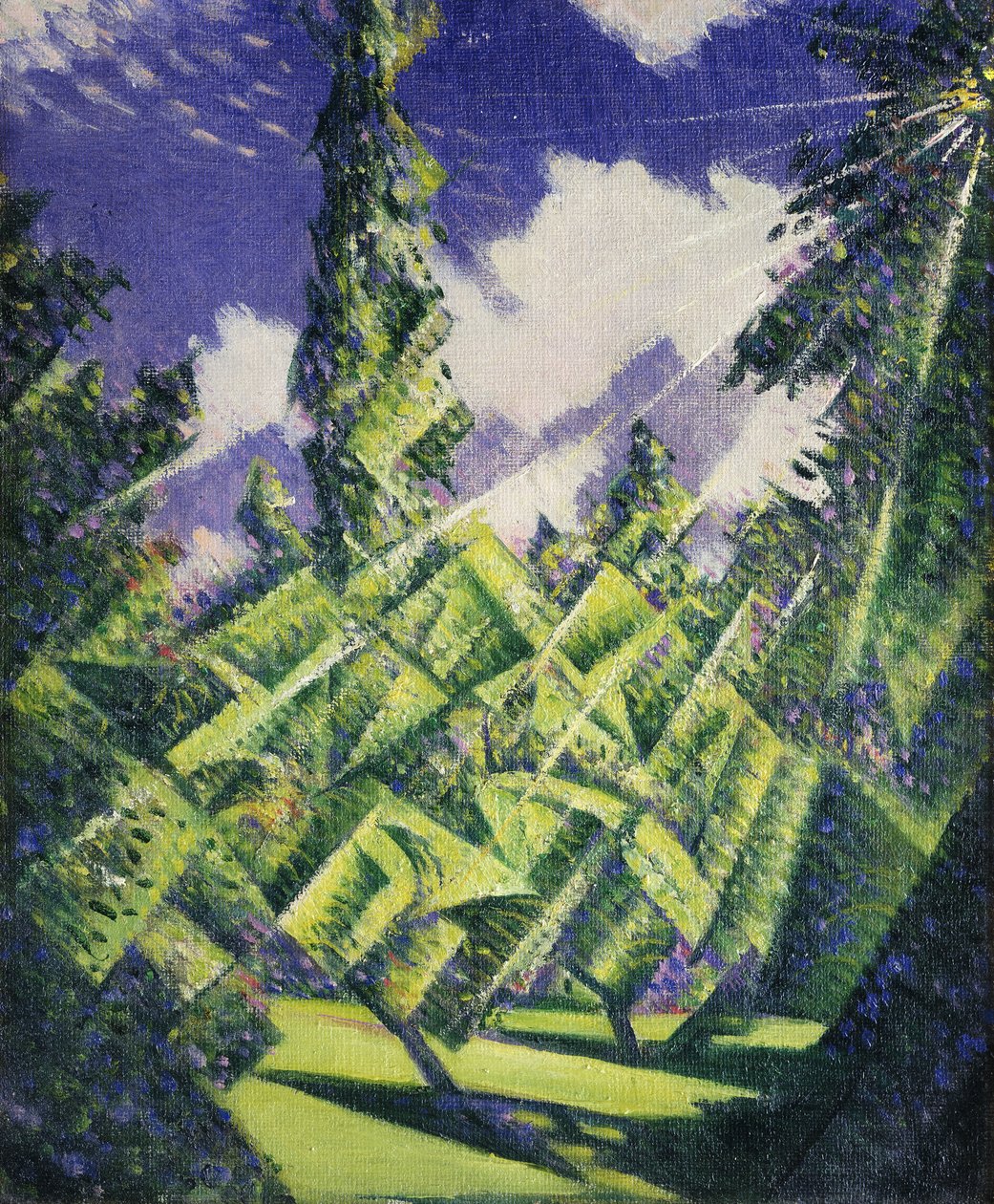 The Four Seasons: Summer by Christopher Richard Wynne Nevinson