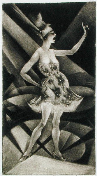 The Roof Gardens by Christopher Richard Wynne Nevinson