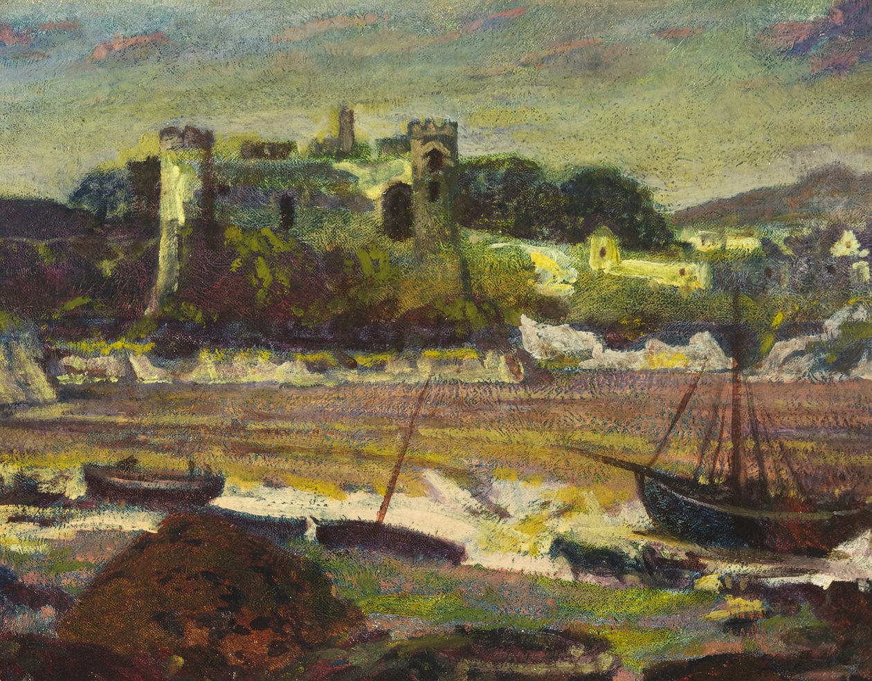 Laugharne Castle, Carmarthenshire by Christopher Williams