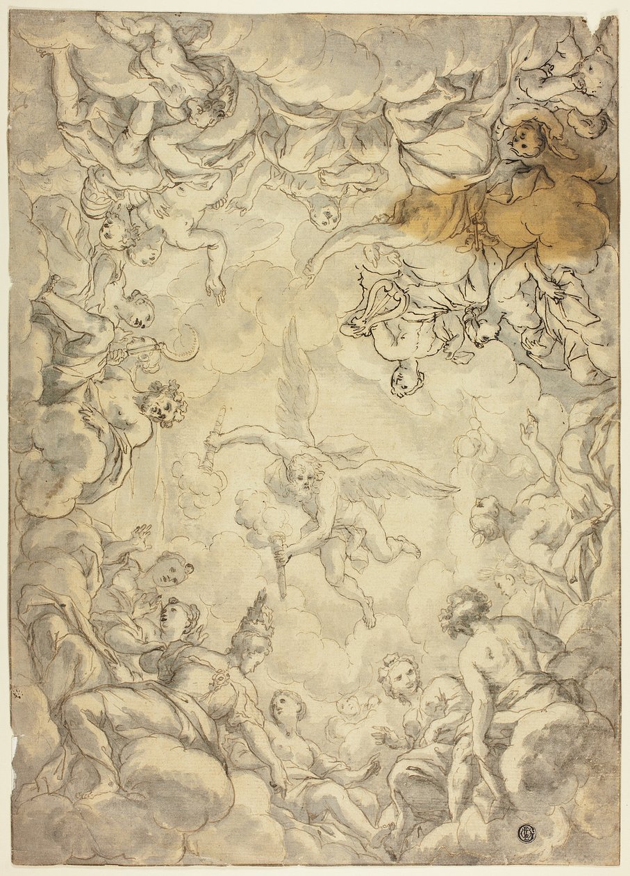 Prometheus Taking Fire From Olympus by Cigoli