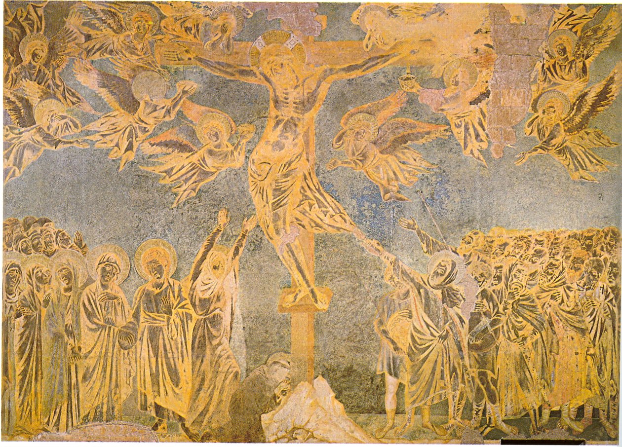 Crucifixion of the Left Transept by Cimabue