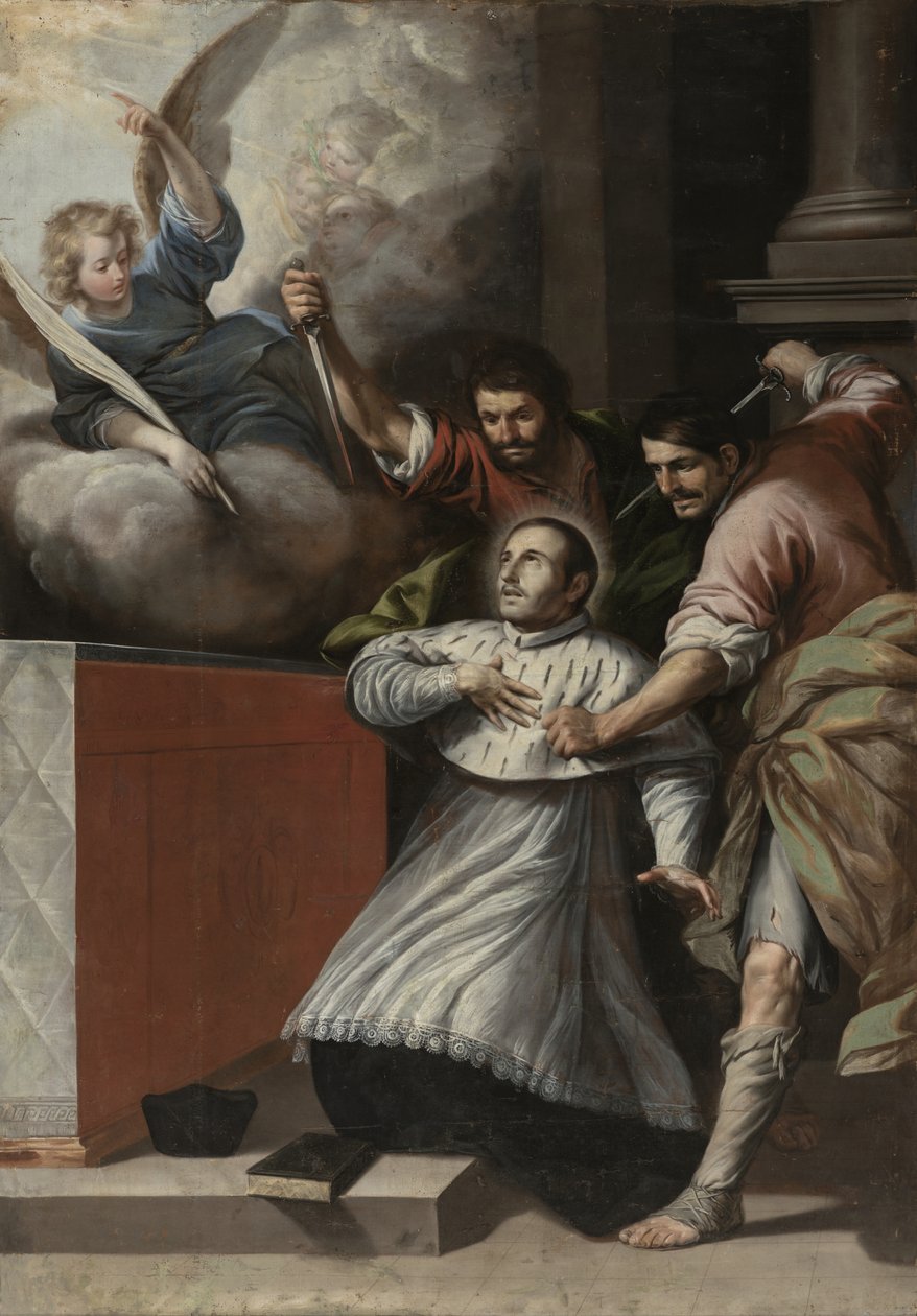 Martyrdom of Saint Peter Arbues by Circle of Antonio del Castillo y Saavedra
