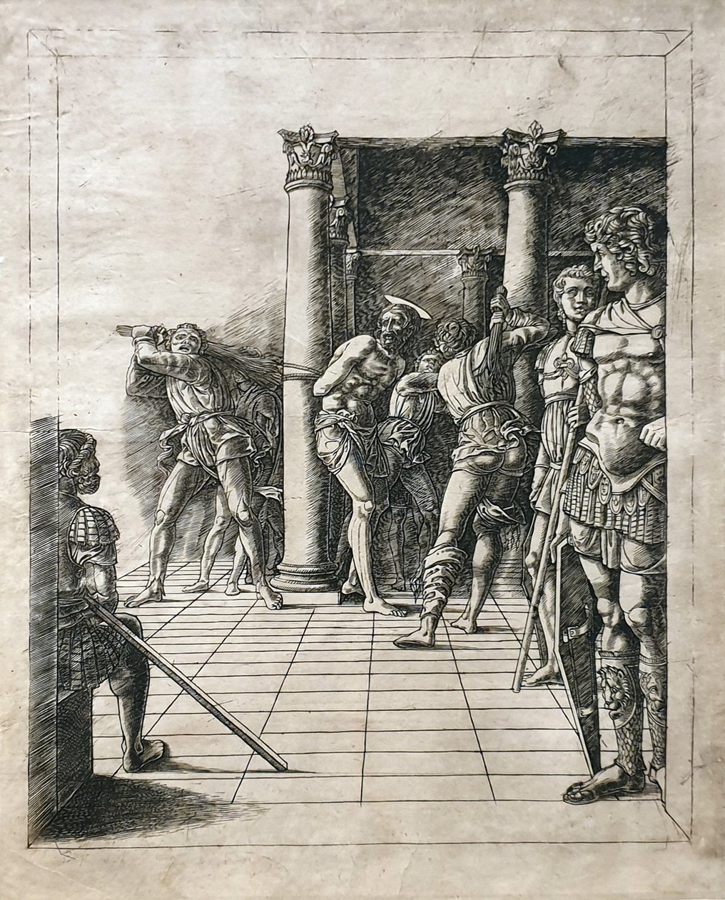 The Flagellation of Christ by Circle of Andrea Mantegna