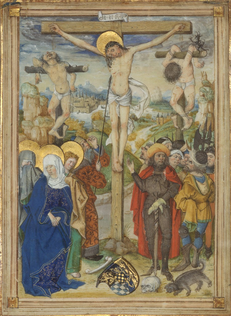 The Crucifixion by Circle of the Housebook Master