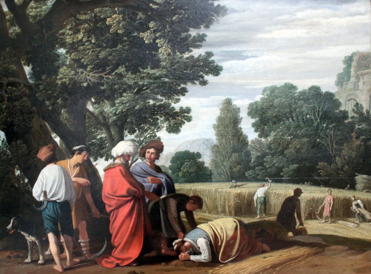 Ruth and Boaz by Claes Corneliszoon Moeyaert