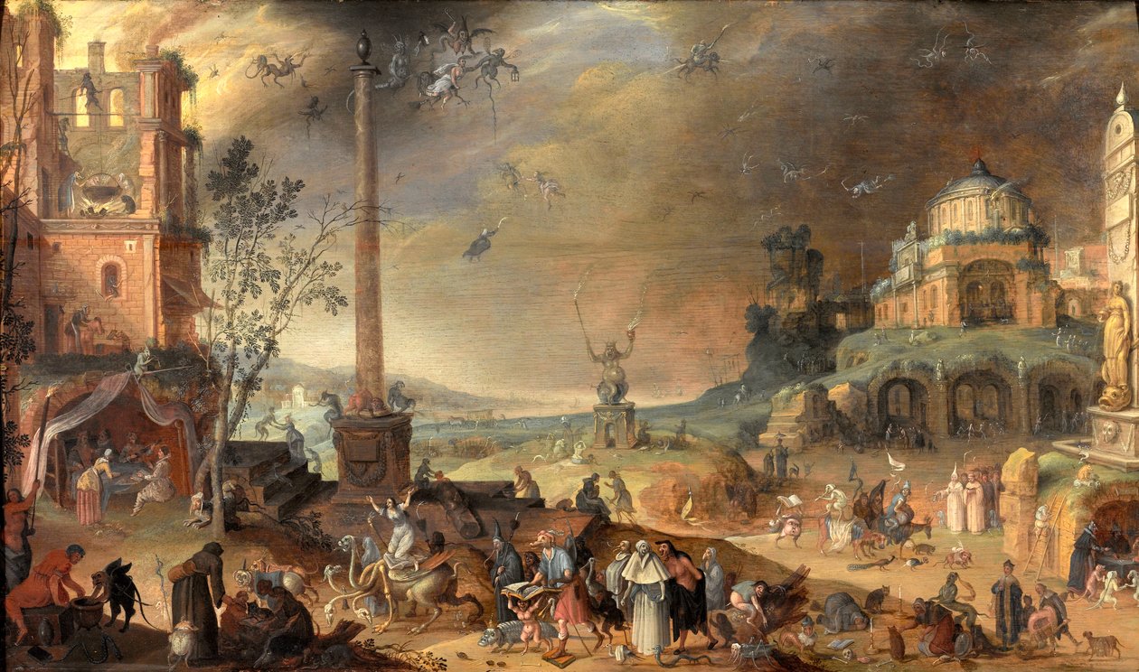 The Witches Sabbath by Claes Jacobsz. van der Heck