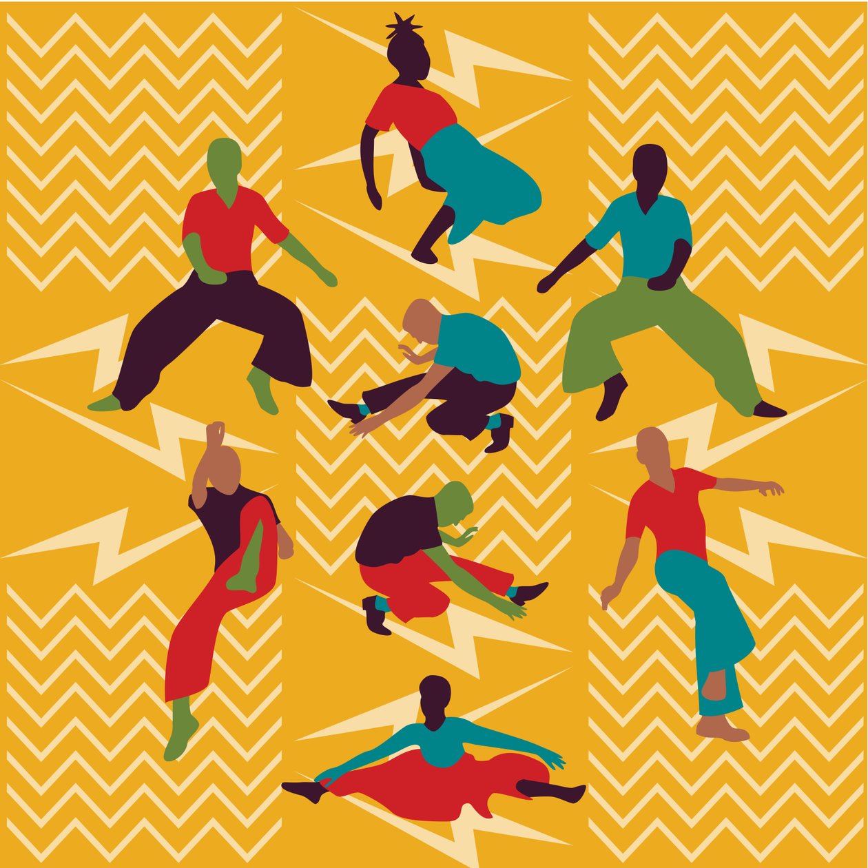 All Night Northern Soul Dancers by Claire Huntley