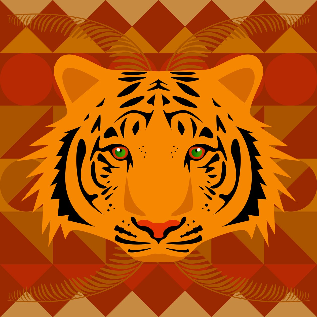 Aztec Tiger by Claire Huntley