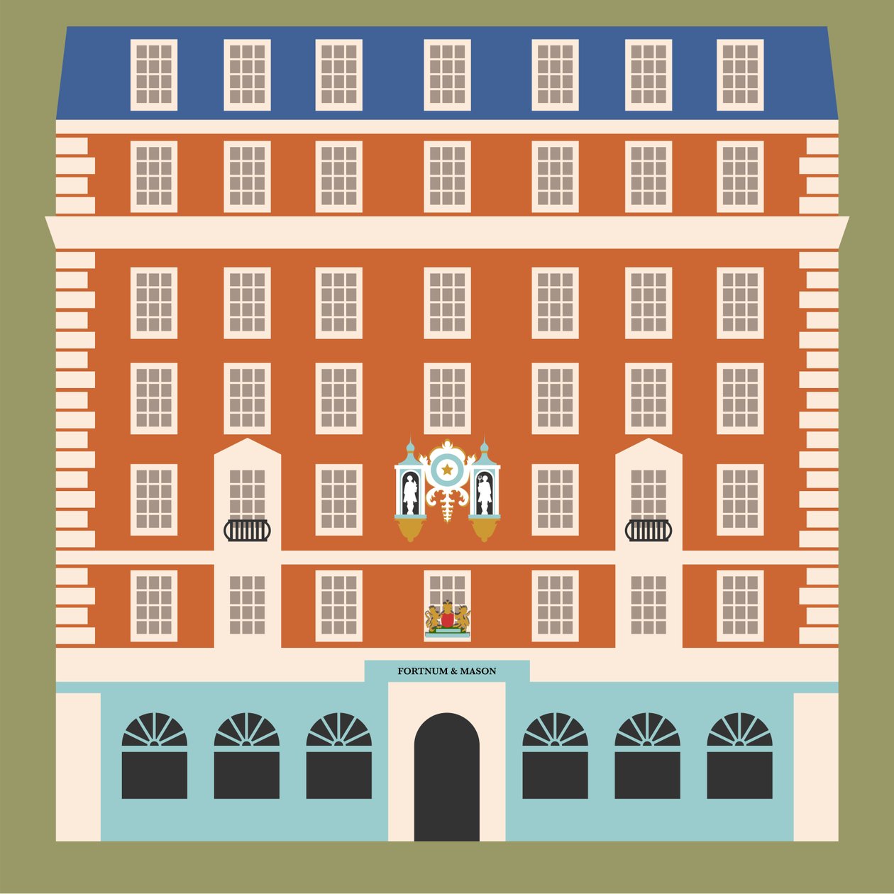 Fortnum and Mason, Piccadilly by Claire Huntley